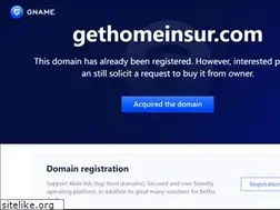 Sites similar to gethomeinsur.com