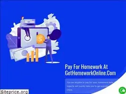 Sites similar to gethomeworkonline.com
