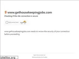 Sites similar to gethousekeepingjobs.com
