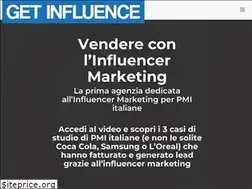 Sites similar to getinfluence.it