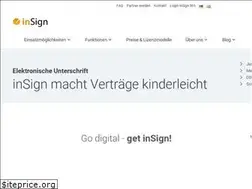 Sites similar to getinsign.de