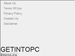 Sites similar to getintopc.co