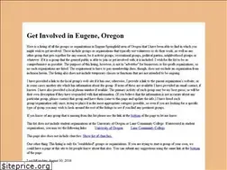 Sites similar to getinvolvedineugene.com