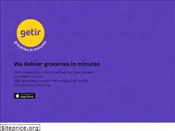 Sites similar to getir.uk
