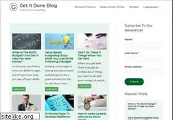 Sites similar to getitdoneblog.com