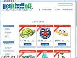 Sites similar to getithalfoff.com