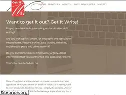 Sites similar to getitwrite.ca