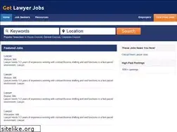 Sites similar to getlawyerjobs.com