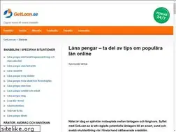 Sites similar to getloan.se