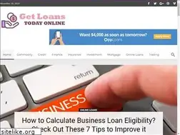 Sites similar to getloanstodayonline.com