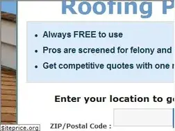 Sites similar to getlocalroofers.com