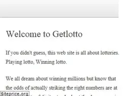 Sites similar to getlotto.net