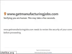 Sites similar to getmanufacturingjobs.com