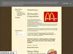 Sites similar to getmcdonaldscoupons.blogspot.com