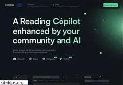 Sites similar to getmemex.com