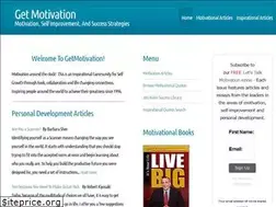 Sites similar to getmotivation.com