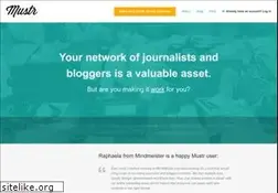 Sites similar to getmustr.com