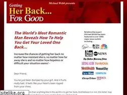 Sites similar to getmyloverback.com