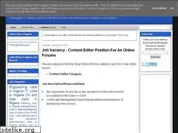 Sites similar to getnaijajob.blogspot.com