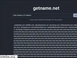 Sites similar to getname.net