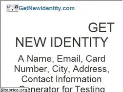 Sites similar to getnewidentity.com