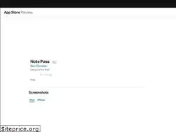 Sites similar to getnotepass.com