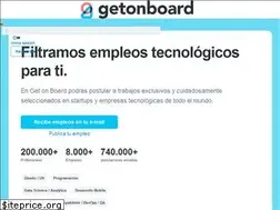 Sites similar to getonbrd.com.co