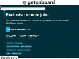 Sites similar to getonbrd.world