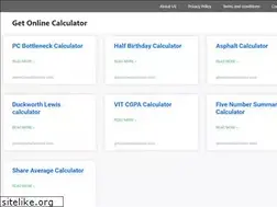 Sites similar to getonlinecalculator.com