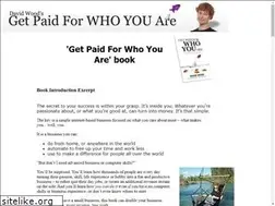 Sites similar to getpaidforwhoyouare.com