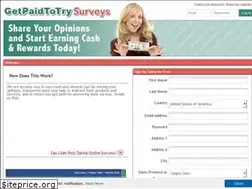 Sites similar to getpaidtotrysurveys.com