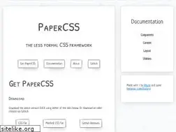Sites similar to getpapercss.com