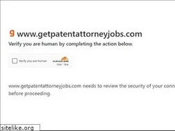 Sites similar to getpatentattorneyjobs.com