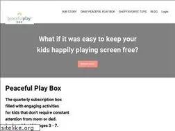 Sites similar to getpeacefulplay.com