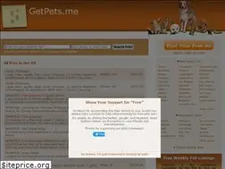Sites similar to getpets.me