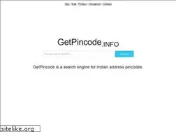 Sites similar to getpincode.info