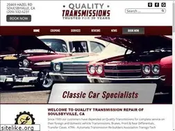 Sites similar to getqualitytransmissionrepair.com