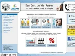 Sites similar to getraenke-streng.de