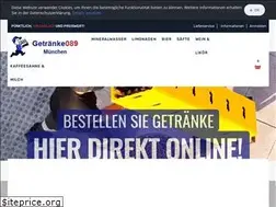 Sites similar to getraenke089.de