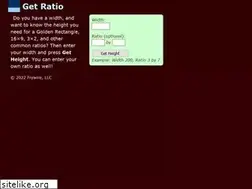 Sites similar to getratio.com
