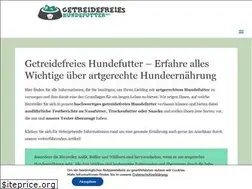 Sites similar to getreidefreieshundefutter.net