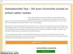 Sites similar to getreidemuehletest.net