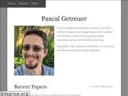 Sites similar to getreuer.info