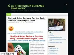 Sites similar to getrichquickschemesthatwork.net