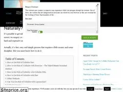 Sites similar to getridofcellulitefast.org