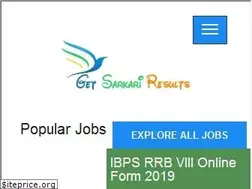 Sites similar to getsarkariresults.com