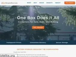 Sites similar to getsimplebox.com