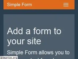 Sites similar to getsimpleform.com
