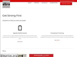 Sites similar to getstrongfirst.com