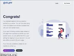 Sites similar to gett.pw